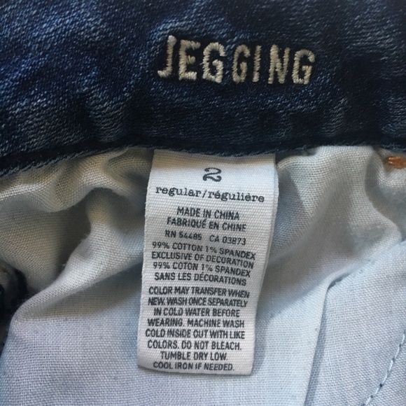 American Eagle Outfitters Stretch Jegging sz 2 - Picture 3 of 4